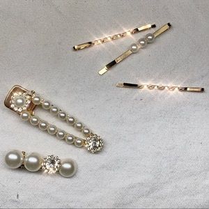 pearl hair accessories✨